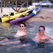 Fort DeSoto;Resting;Stefan;Dan