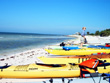 Honeymoon Island Loading Kayaks