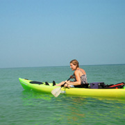 Three Rooker;Blue Sky;Paddling.