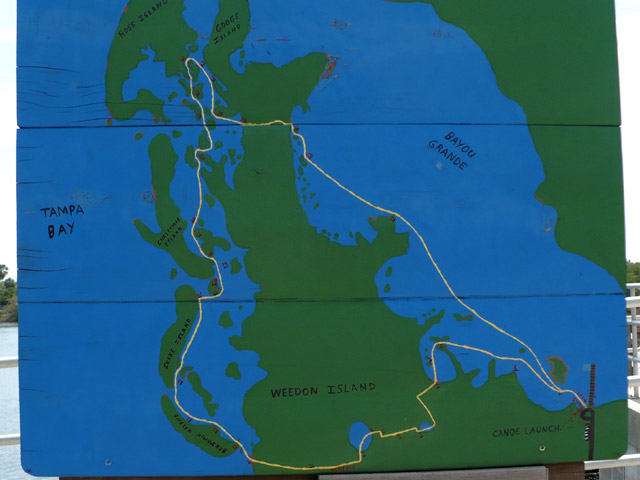 Weedon Island Preserve Kayak Map Weedon Island Preserve Kayak Map