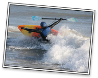 Kayak Surfing