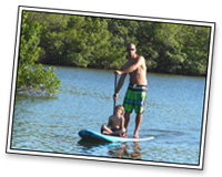 Paddleboarding or Standup Paddling