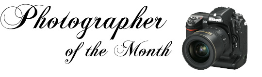 Photographer of the Month