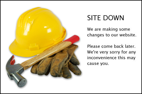 Site Down - Please come back and visit us in a little while